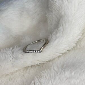 Pandora Timeless Wish Half Sparkling Ring Sterling Silver